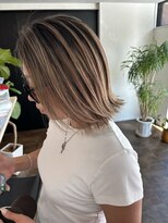 シール(Syl)&nbsp;【お客様スナップ】地毛ハイライト