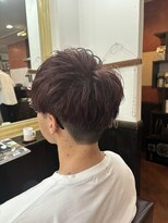 シャンプーボーイアネックス(SHAMPOO BOY Annex)&nbsp;メンズマッシュ　レッドブラウン　佐世保