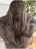 韓国ヘアーハッシュカットレイヤーカットハイライトカラー