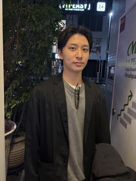 ラパンセヴェールメンズ 栄(LA PENSEE VERT MEN'S) メンズショート、メンズヘア、かきあげヘア