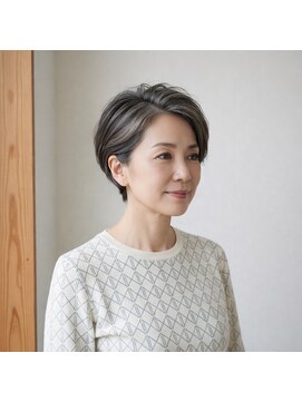 スープレックス ヘアーデザイン(SOUPREX HAIR DESIGN) ミセスエレガントベリーショート　20代 30代 40代 50代 60代