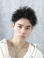 エース(ACES)&nbsp;刈り上げスパイキーショート無造作パーマアクティブショート