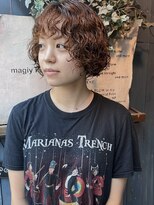 マギーヘア(magiy hair)&nbsp;magiyhair/下北沢/nico/くるりんパーマ×前髪ショート