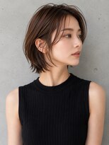 スリーランドメゾン 鶴見区横堤(THREELAND maison)&nbsp;ダークパープル/ナチュラルショート/夏のヘアアレンジ/鶴見横堤