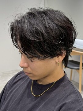 フィフス 天神大名(fifth) 天神メンズパーマフェザーパーマシャドウパーマセンターパート