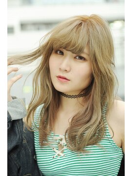 ヘアサロンエム 大宮東口(HAIR SALON M) 【M/夏スタイル】ブロンド外国人風アッシュ