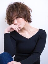 アンルポン(un.le.pont)&nbsp;【un le pont】ジェンダーレス☆グランジショート