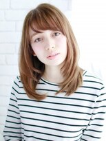 ヘアメイク ナル(hair make nalu)&nbsp;ラフな雰囲気なストレートスタイル