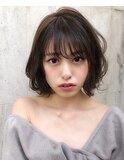 【Lano by HAIR】関亜梨佐 黒髪暗髪アッシュ小顔ショート
