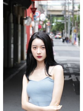 エメ 中崎町(eme) 【eme梅田/中崎町】大人可愛い小顔韓流☆暗髪ミデイロング