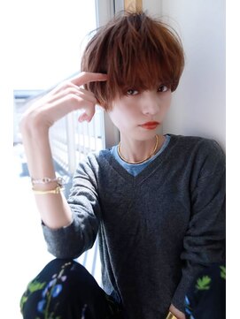 オーシャン(Ocean) [OCEAN Hair&Life藤原純]カジュアルマッシュショート☆