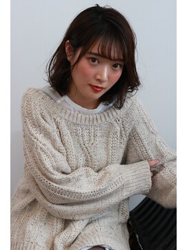 ブリーチ ラボ エーアイ 原宿店(BLEACH LABO Ai) 20代30代40代50代 色っぽふんわりショートの重軽ウェーブヘア♪