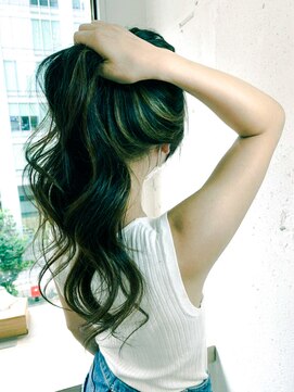 ヘアーワークス ヘルム 渋谷店(HAIR WORKS HELM) 【HELM渋谷】外国人風レイヤーカット