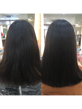 キャパ 秦野(CAPA) 縮毛矯正before→after