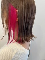 ヘアーサロン リアン 鴻巣店(hair salon Rien)&nbsp;インナーピンク