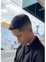 エルハウス(L house...) スキンフェード×フェザーアップ