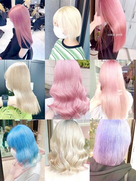 ミーナ バイ ワンズ 町田(mina by one's kyougoku) ハイトーンカラーまとめ♪