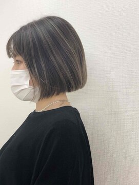オーガニックエコ 川越(organic+eco) 20代30代大人かわいいボブ×イルミナカラー×ハイライト