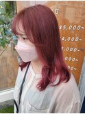 コーラルピンク カシスピンク ブロッサムピンク