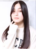 大人可愛い小顔美髪ツヤ髪ストレートロング髪質改善A7