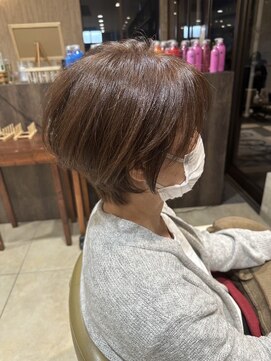 ヘアメイク アース ユーカリが丘店(HAIR & MAKE EARTH) ショートスタイル