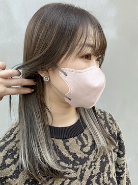 カノエ 宇部小串店(canoe) グレージュカラー/髪質改善縮毛矯正/髪質改善/韓国風/韓国ヘア