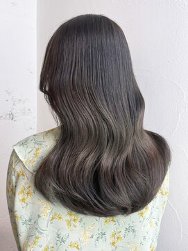 アイティー バイ アルバム 浦和店(IT by ALBUM) オリーブグレージュ_チェリーブラウンフェミニンロング_ba405661