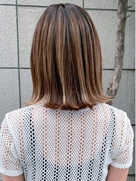 アイティーバイアルバム 八王子店(IT by ALBUM) オレンジベージュ_ショコラアッシュヘルシースタイル_ba410461