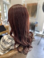 フツーロ 栄(FUTURO)&nbsp;プルエクステ　エクステ　チェリーブラウン