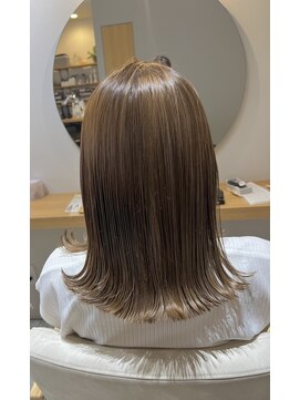 パラゴ(PARAGO.) 《緑橋/城東区/女性サロン》切りっぱなし×ハイライト