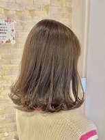 ブレス ヘアー clara店(Bless HAIR) 20代／30代/ロング／外ハネ／ベージュ