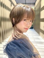 ジエクト 本店(The Ect)&nbsp;★◎斜めバンググレージュカラーシルキーベージュデザインカラー