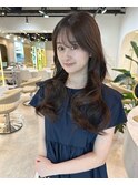 ロングスタイル/顔周りカット