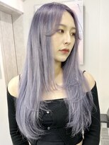 ウィコ 新宿(WICO)&nbsp;ラベンダーシールエクステ[新宿駅/斜めバング/グレージュカラー]