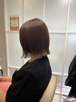 トッカ 茨木(tocca)&nbsp;切りっぱなし外ハネアッシュボブ