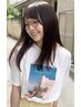 [NEWさらさら]デザインカット+縮毛矯正　￥15000