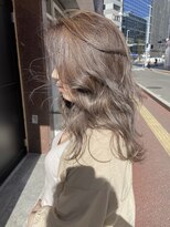 ミリ 久留米(miri..)&nbsp;NOBU 久留米　ブリーチ無しカラー　ベージュ