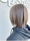 ボブ×ハイライト×美髪