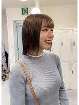 デュノヘアー 神戸三宮店(DUNO hair) 切りっぱなしボブ