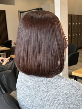 アトリエコア(Atelier Coa) ミルクティーピンクベージュカラーくびれヘアグレージュカラー