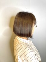 ブロッサム 東久留米店(Blossom)&nbsp;20代30代40代ミニボブショコラアッシュ透明感小顔ブリーチなし