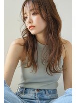 パール(PearL)&nbsp;【PearL】抜け感エアリーカールパーマ/セミディ/20代30代ヘア