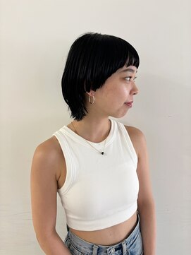 エンドリンク(endlink) 黒髪マッシュウルフ