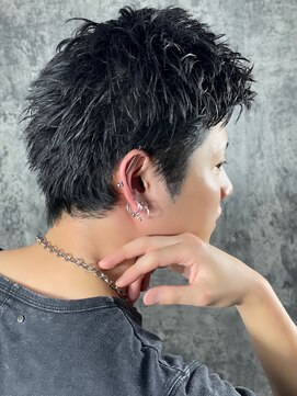 ヒロギンザ 新橋店(HIRO GINZA) ツーブロックスパイキーショート