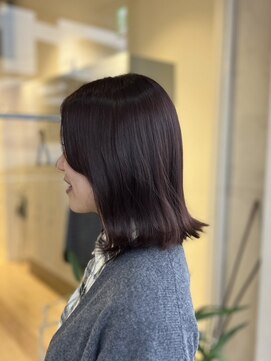 マシェリ(ma cherie) 切りっぱなしボブ