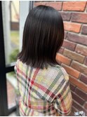 外ハネスタイル