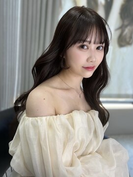 ボタン テンジン(VOTAN tenjin) [votanふうか]顔周りカット/チョコレートカラー/天神韓国ヘア