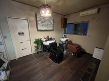 シャンプーブースです