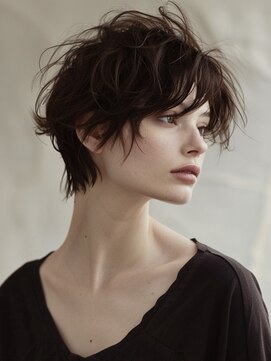 アルトリスト(Altruist Aging×HAIR&SPA) ☆イメチェンピンクベージュアンブレラカラー前髪クールショート