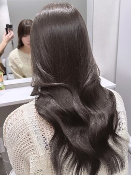 ヴィヴィー 福岡天神店(VIVIE) ブリーチなしダブルカラー透明感グレージュ